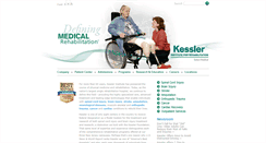 Desktop Screenshot of kessler-rehab.com